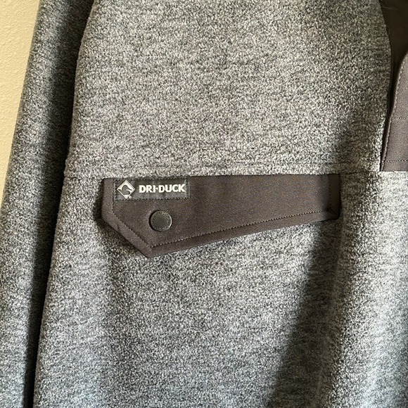 Men's Nine Line Apparel 4 Button Fleece Pullover Size Large | Like new! No flaws - Picture 2 of 8